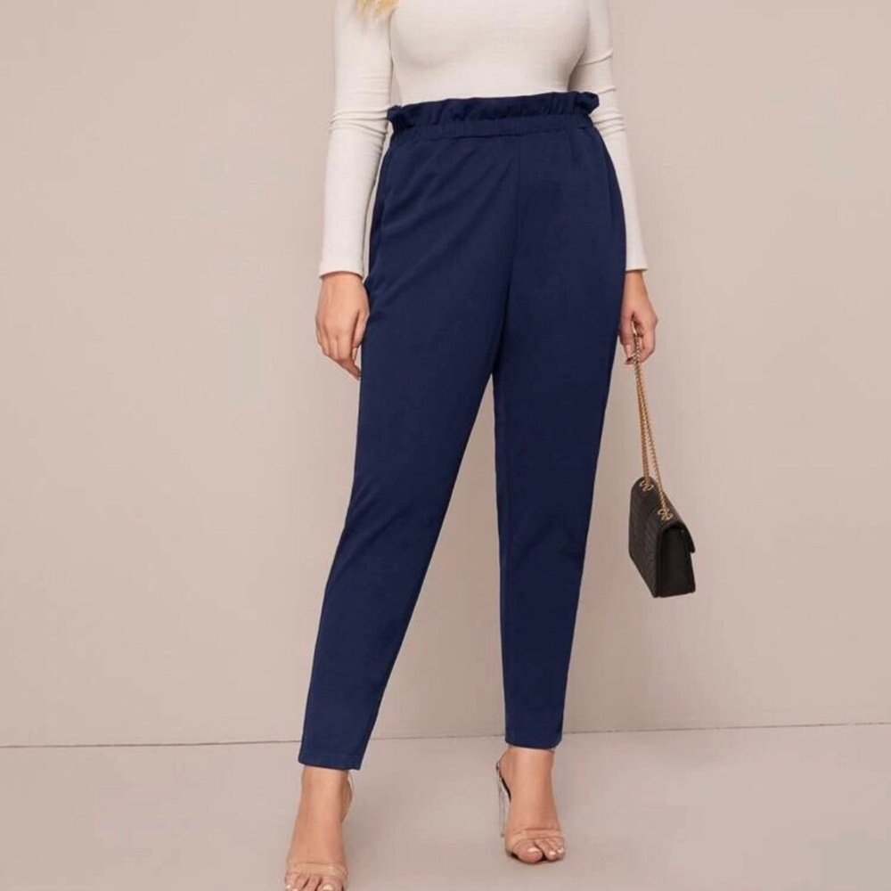 Paper bag Elastic Chino Pant